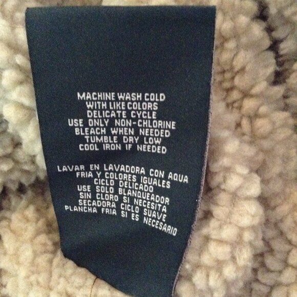 GH Bass & Co; Large Cotton/Sherpa Hooded Heavy Jacket; 100% Cotton, Work Coat - Picture 6 of 6